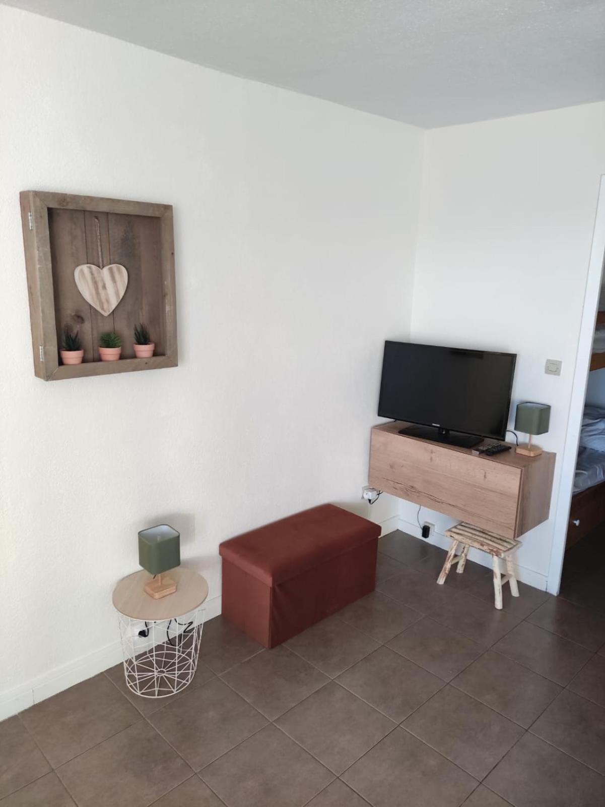 Studio Avec Vue Panoramique Sur La Montagne Font-Romeu-Odeillo-Via Bagian luar foto